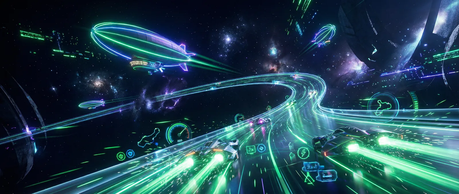 幸运飞艇 极速赛道 主视觉横幅